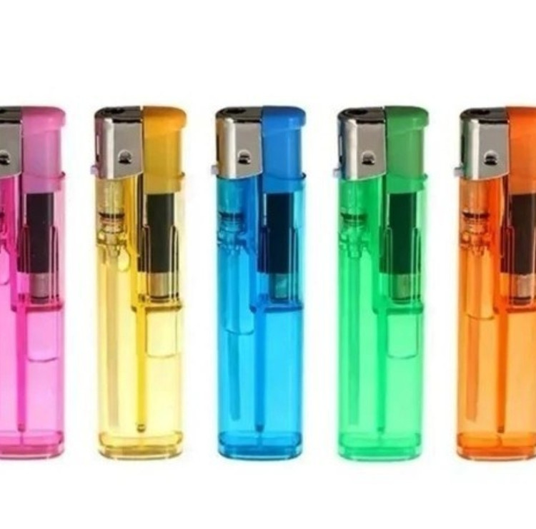 فندک گازی جیبی MAX مدل Moment Lighter بدنه شفاف