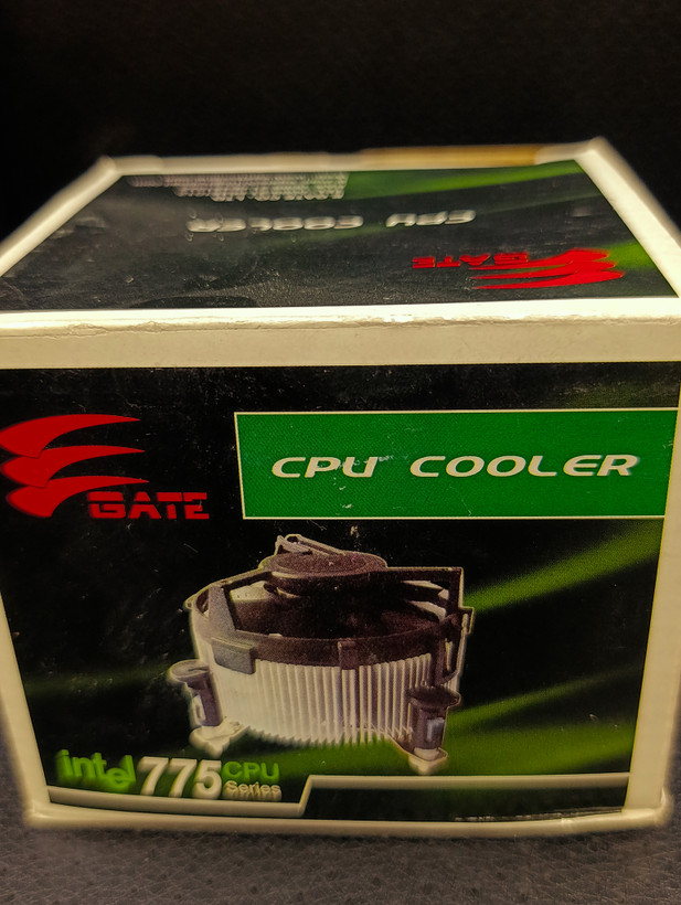 فن و هیتسینک پردازنده GATE مخصوص Intel LGA775 با کانکتور 4 پین PWM