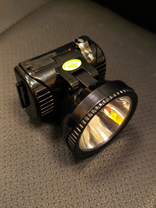 چراغ پیشانی شارژی DP LED LIGHT مدل LED-7035 با باتری لیتیوم 18650 ارتقایافته و محافظ شارژ