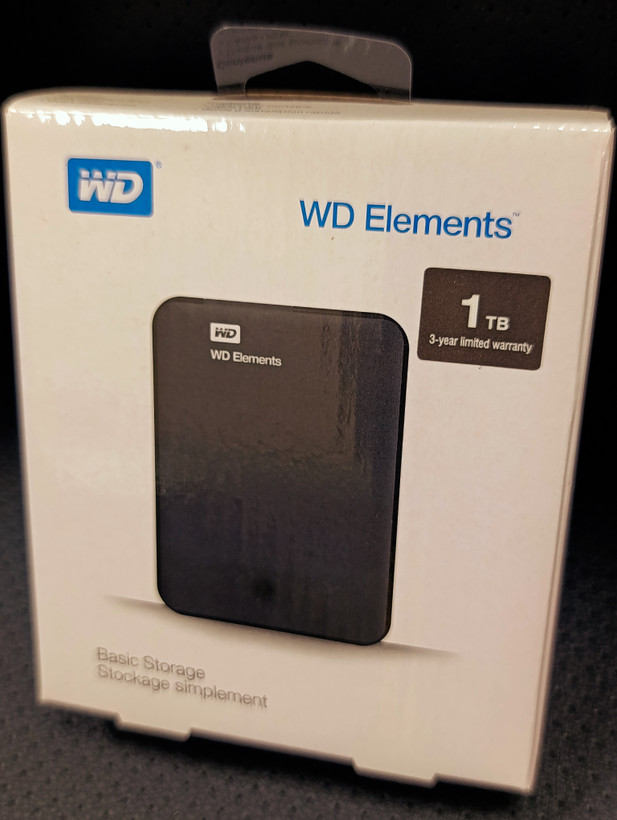 باکس تبدیل هارد لپتاپ به هارد اکسترنال WD Elements 2.5 اینچ USB 3.0 – بدون هارد