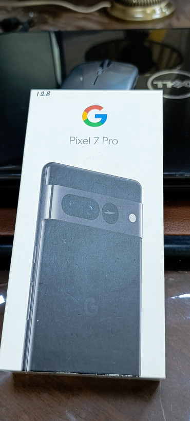 گوشی استوک Google Pixel 7 Pro ظرفیت 128 گیگابایت رم 12 گیگابایت رنگ Obsidian