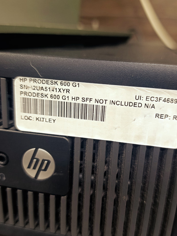 کیس استوک HP ProDesk 600 G1 SFF Core i5 نسل چهارم رم 8GB هارد 500GB