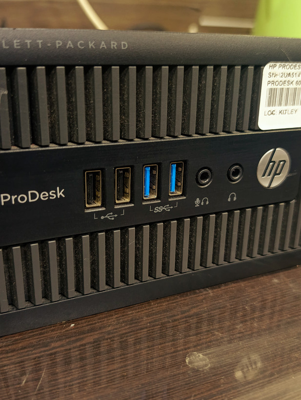 کیس استوک HP ProDesk 600 G1 SFF Core i5 نسل چهارم رم 8GB هارد 500GB