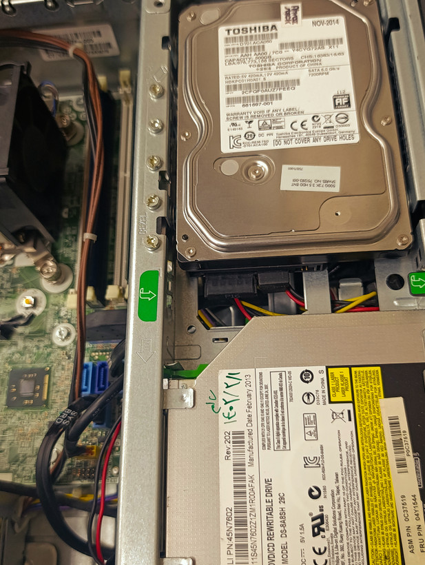 کیس استوک HP ProDesk 600 G1 SFF Core i5 نسل چهارم رم 8GB هارد 500GB