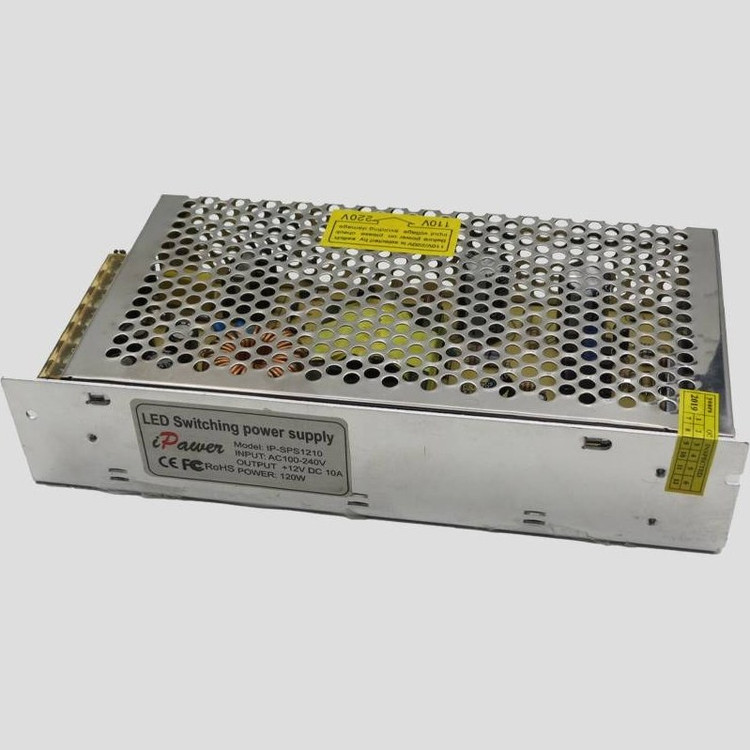 منبع تغذیه سوئیچینگ ایپاور 12 ولت 10 آمپر 120 وات مدل S-120-12