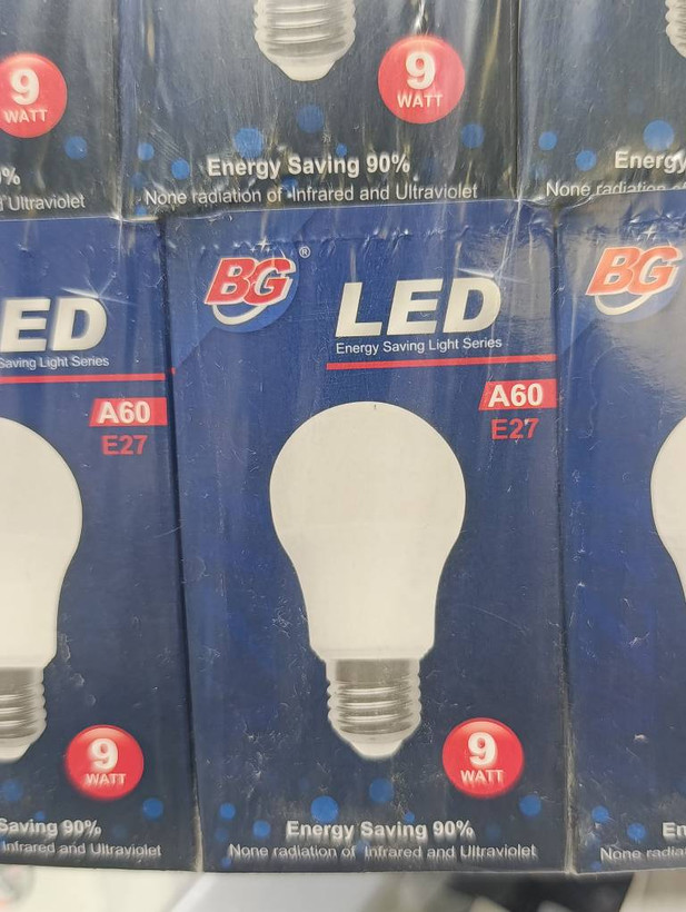 لامپ LED بیجی 9 وات مدل A60 پایه E27