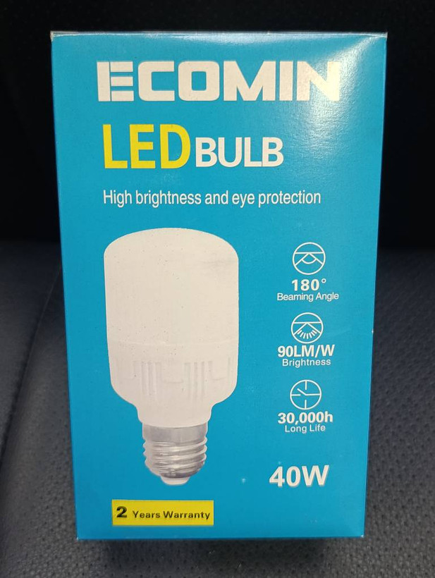 لامپ LED اکومین 40 وات پایه E27