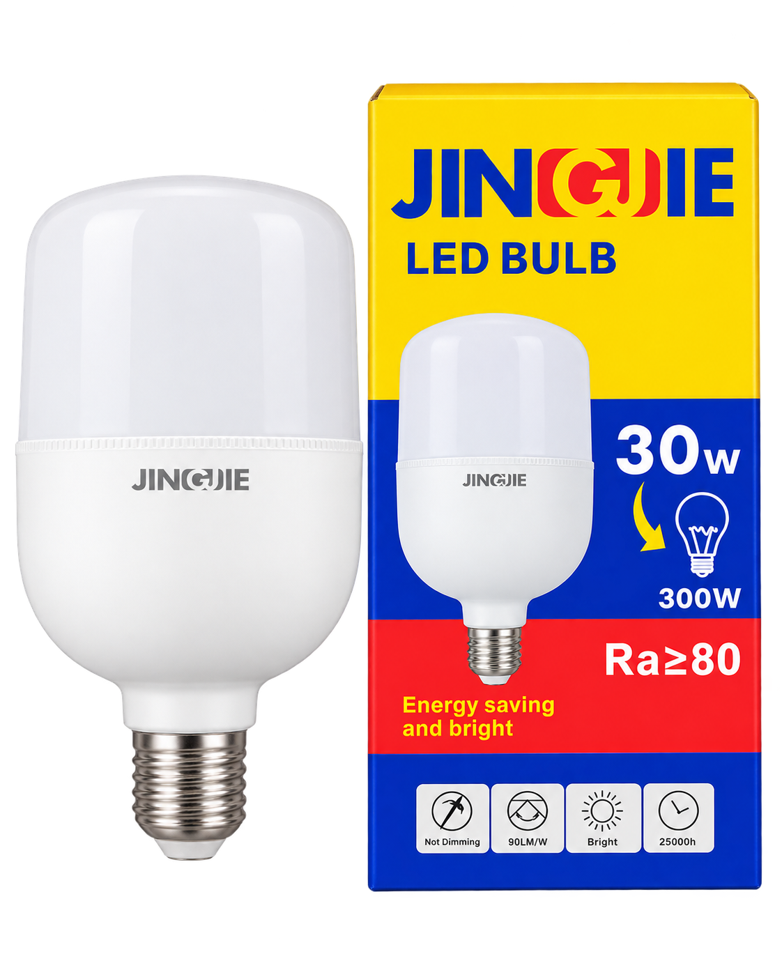 لامپ LED جینگ‌جی 30 وات پایه E27