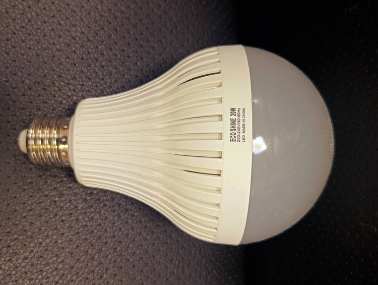لامپ LED اکو شاین 20 وات قطر 100 میلیمتر پایه E27
