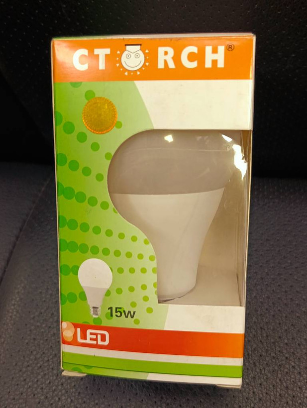 لامپ LED سیتورچ 15 وات پایه E27 نور مهتابی 6400K