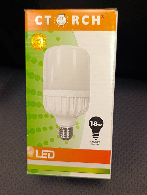 لامپ LED سیتورچ 18 وات پایه E27 نور مهتابی 6400K
