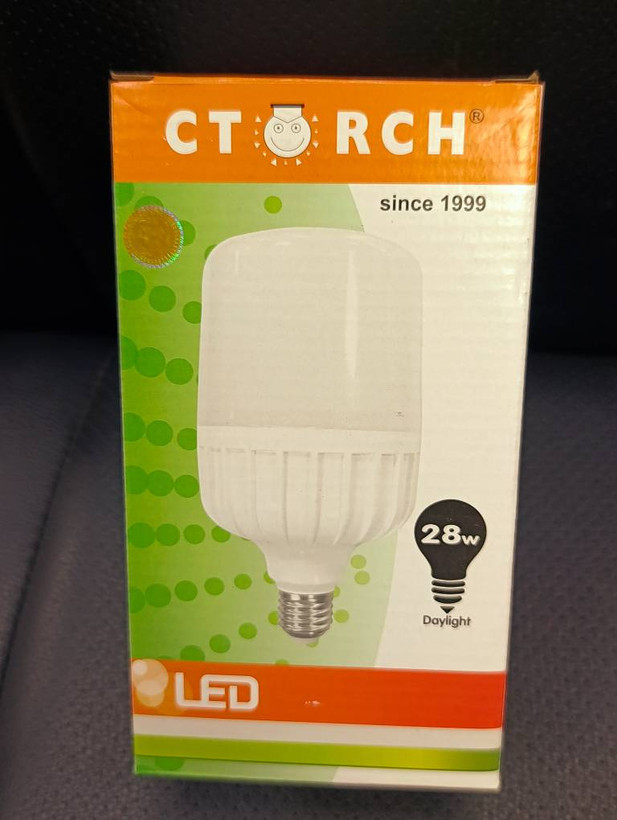 لامپ LED سیتورچ 28 وات پایه E27 نور مهتابی 6400K