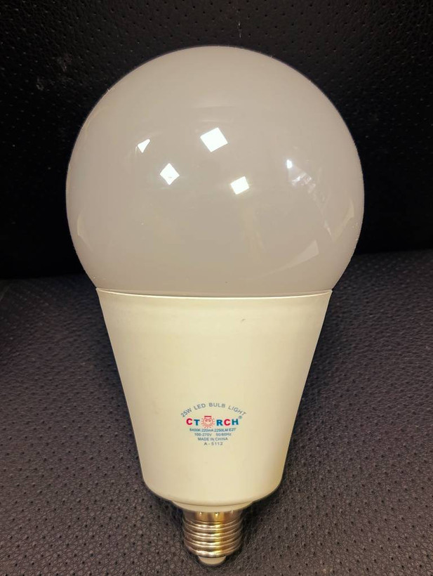 لامپ LED سیتورچ 25 وات حباب بزرگ پایه E27 نور مهتابی 6400K