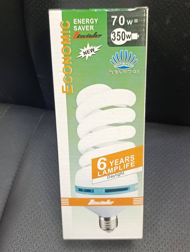لامپ کممصرف RELUTCI مهتابی مدل Iside 70 وات Daylight پایه E27
