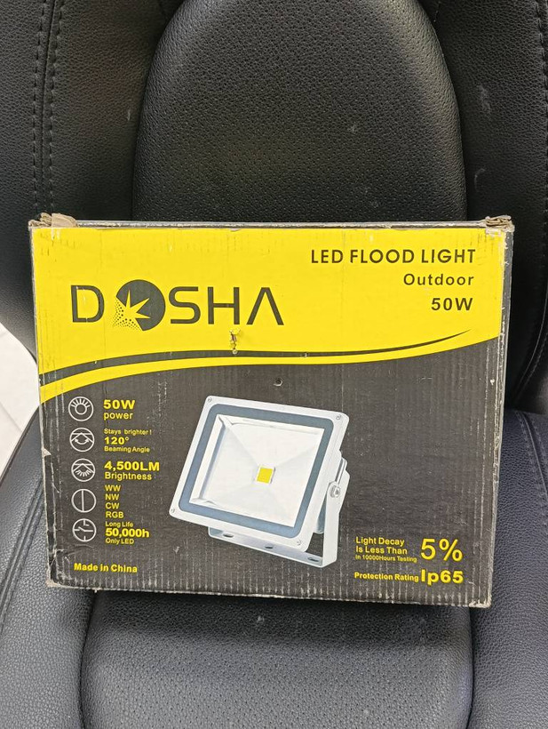نورافکن LED دوشا 50 وات Outdoor مدل Flood Light با درجه حفاظت IP65