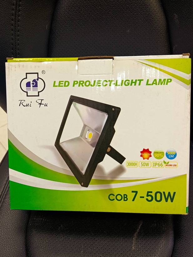 پروژکتور LED COB روی فو Rui Fu مدل Project Light توان 50 وات IP66 با روشنایی 5000 لومن