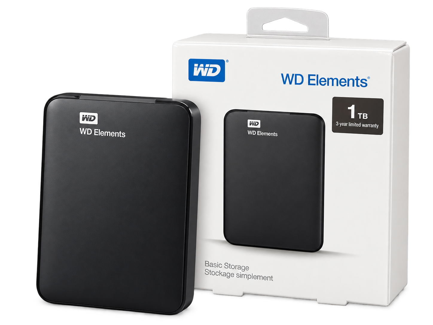 باکس تبدیل هارد لپ‌تاپ به هارد اکسترنال WD Elements 2.5 اینچ USB 3.0 – بدون هارد