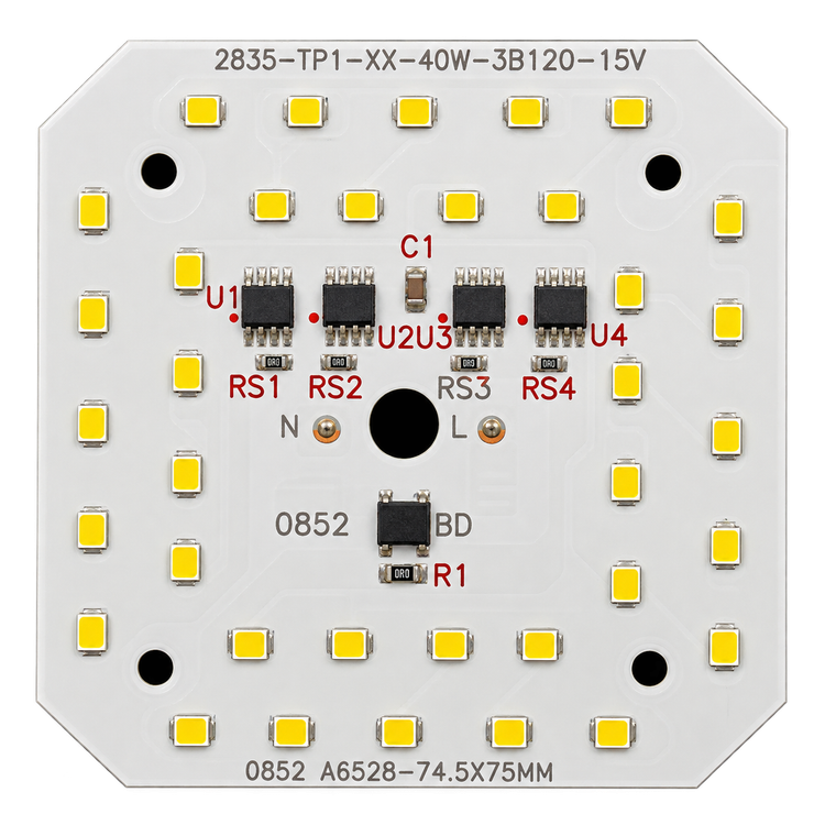 ماژول LED DOB توان 40 وات SMD 2835 مدل 2835-TP1-XX-40W-3B12C-16V
