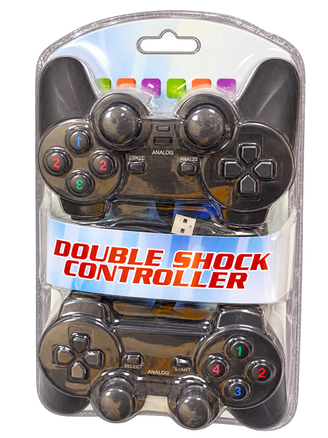 دسته بازی دوبل باسیم Double Shock Controller USB مخصوص کامپیوتر