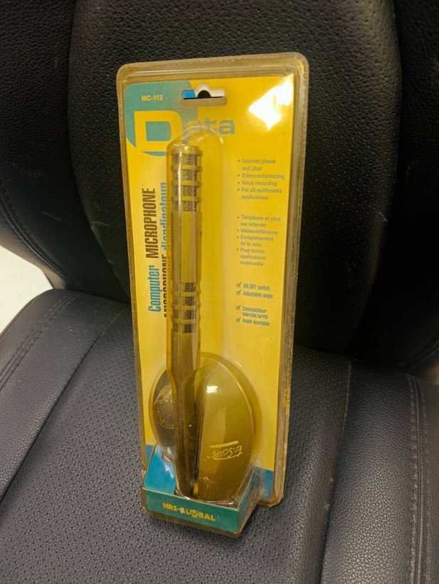 میکروفون رومیزی کامپیوتر Data مدل MC-112 با کلید روشن و خاموش