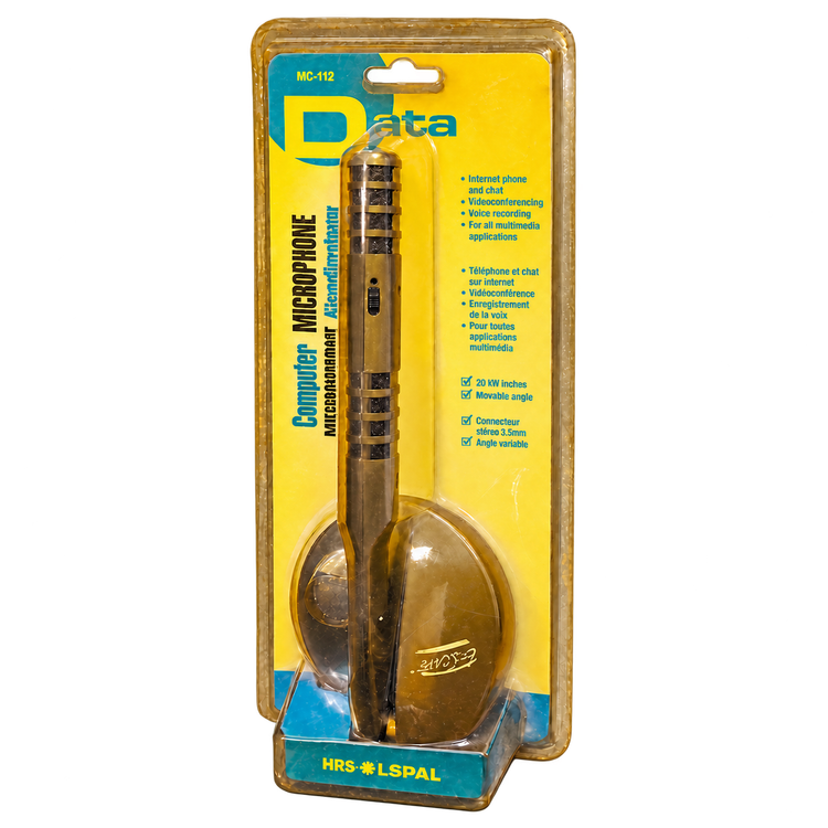 میکروفون رومیزی کامپیوتر Data مدل MC-112 با کلید روشن و خاموش