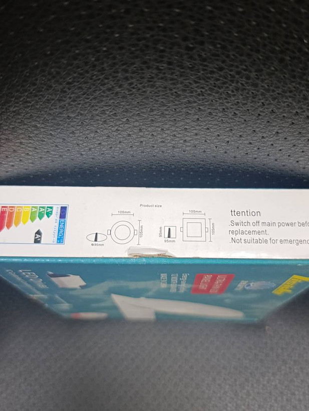 پنل LED سقفی توکار گرد RELUTCI مدل Lisile توان ۶ وات