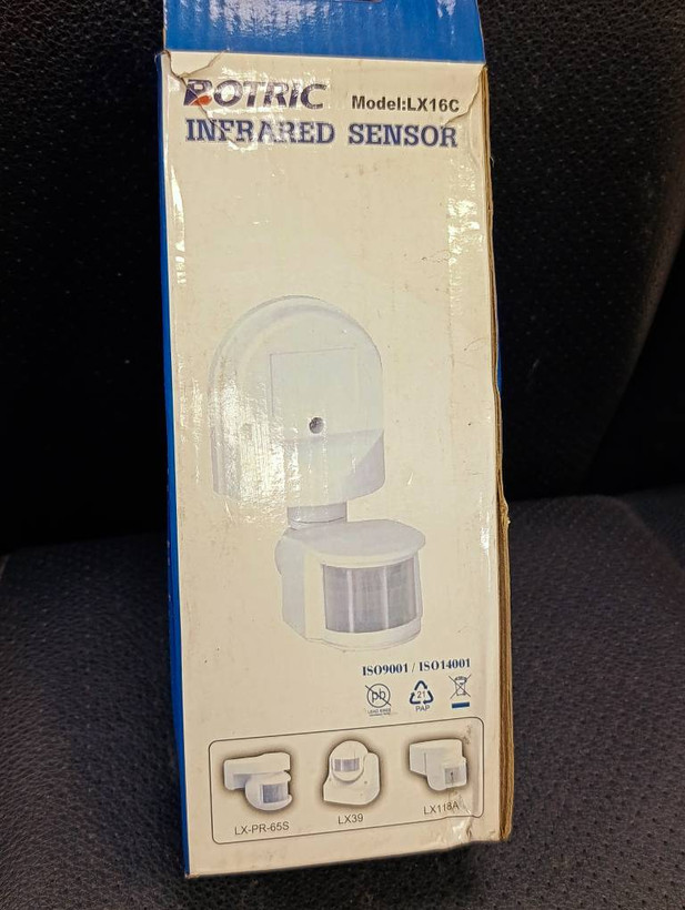 سنسور حرکتی مادون قرمز BOTRIC مدل LX16C زاویه ۱۸۰ درجه