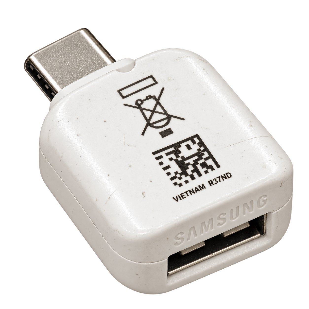 تبدیل OTG سامسونگ مدل USB Type-C به USB 3.0 رنگ سفید