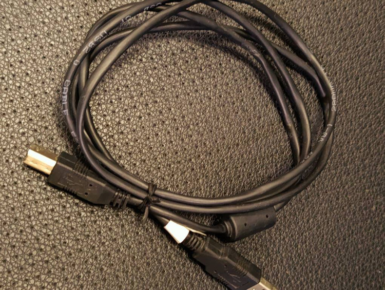 کابل پرینتر USB 2.0 مدل Type-A به Type-B مناسب چاپگر و اسکنر