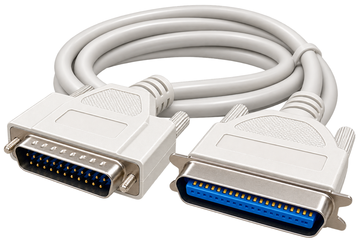 کابل پرینتر LPT مدل DB25 به Centronics 36 پین مناسب چاپگرهای قدیمی