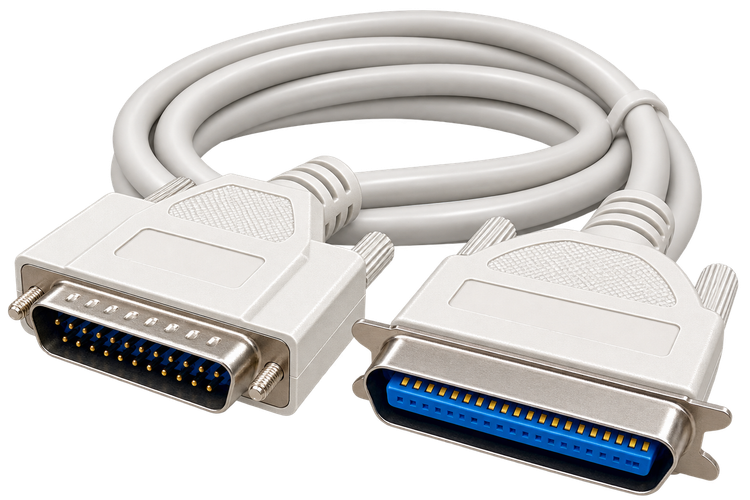 کابل پرینتر LPT مدل DB25 به Centronics 36 پین مناسب چاپگرهای قدیمی