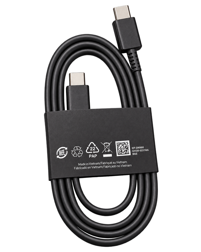کابل دوسر Type-C سامسونگ مدل EP-DN980 طول ۱ متر رنگ مشکی