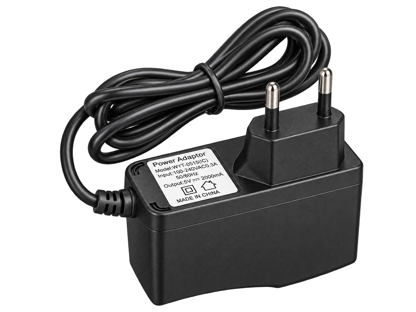شارژر سوزنی تبلت مدل WYT-0515(IC) با خروجی ۵ ولت ۲ آمپر