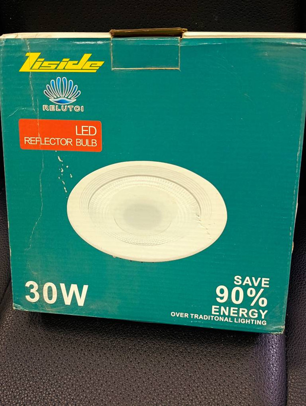 چراغ سقفی توکار LED لیزاید Liside توان ۳۰ وات نور مهتابی 6500K با درایور مجزا