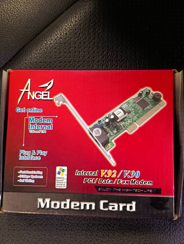 کارت مودم اینترنال Angel مدل Internal V.92V.90 PCI DataFax Modem سرعت 56K