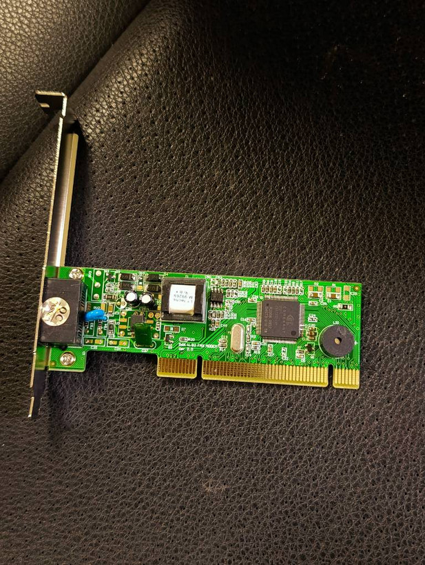 کارت مودم اینترنال Angel مدل Internal V.92V.90 PCI DataFax Modem سرعت 56K
