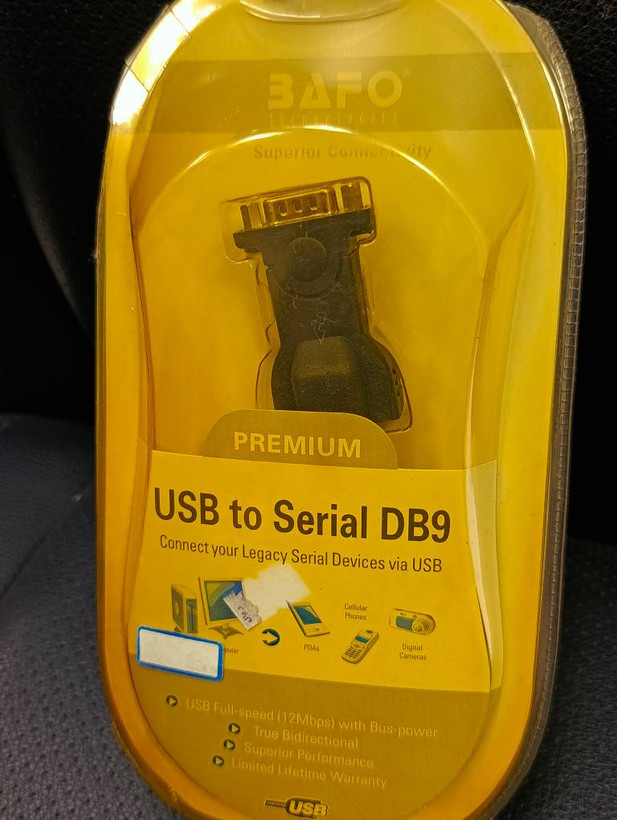 مبدل USB به سریال RS232 DB9 بافو BAFO مدل BF-810