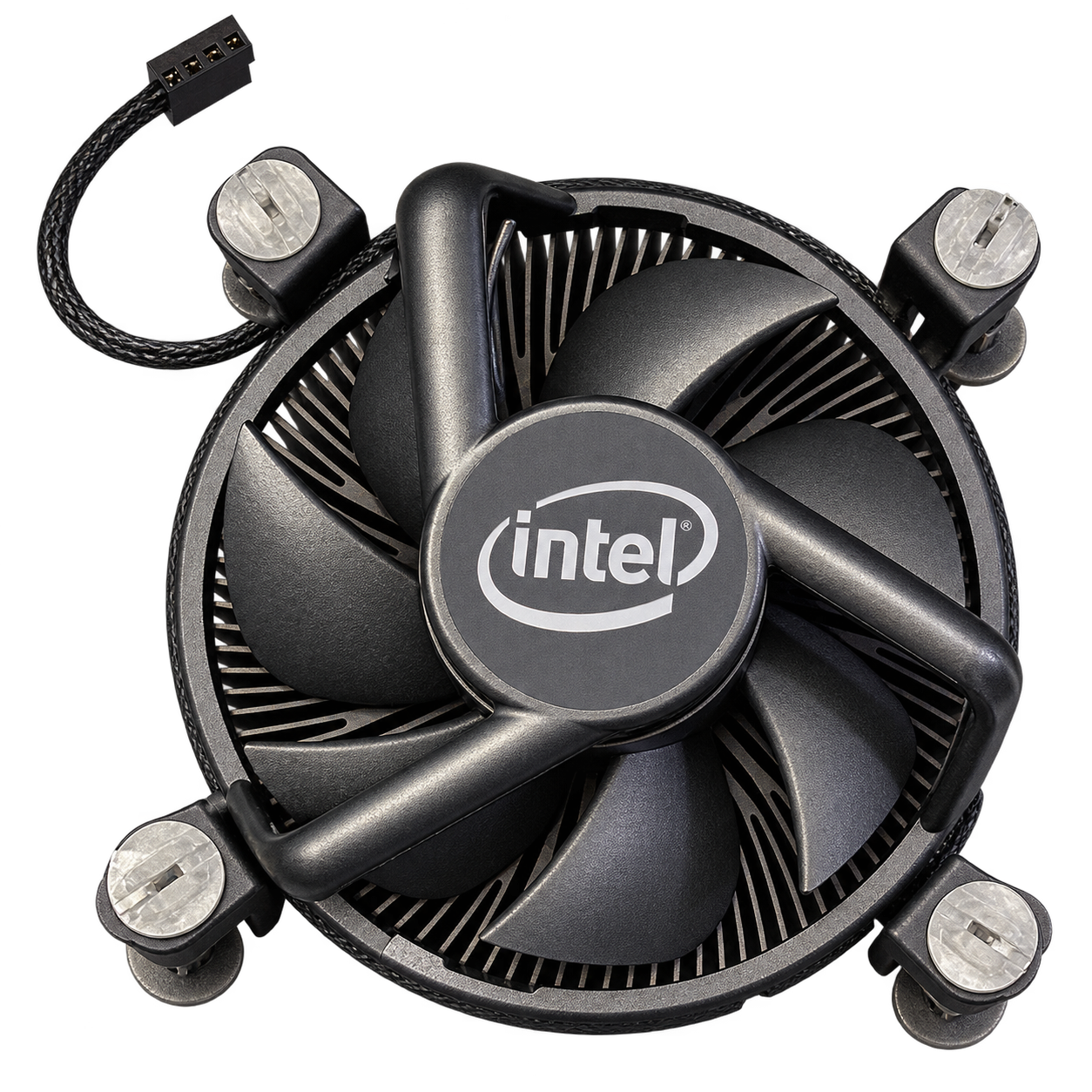 فن و هیت‌سینک اورجینال Intel با فن Foxconn 12V 0.25A مناسب پردازنده‌های سوکت LGA775