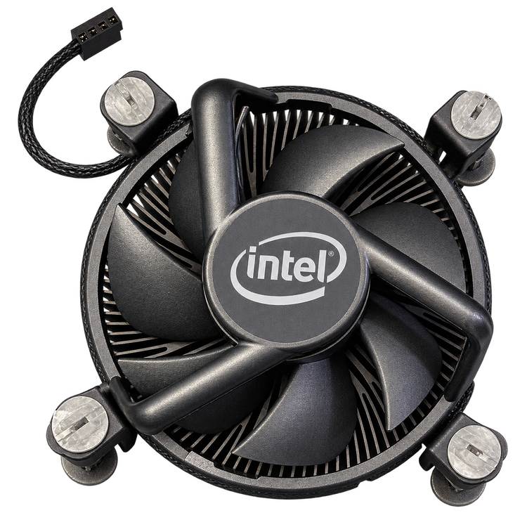 فن و هیتسینک اورجینال Intel با فن Foxconn 12V 0.25A مناسب پردازندههای سوکت LGA775