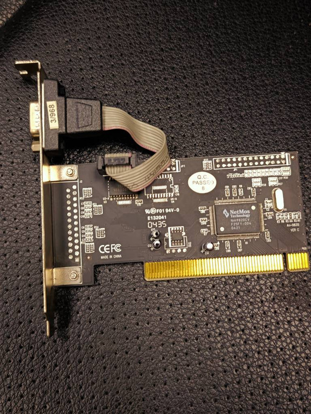 کارت تبدیل PCI به سریال RS232 و پارالل LPT با چیپ NetMos NM9835CV