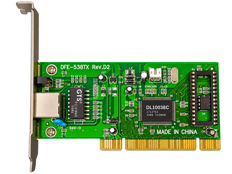 کارت شبکه D-Link DFE-538TX Rev.D2 PCI 10100Mbps