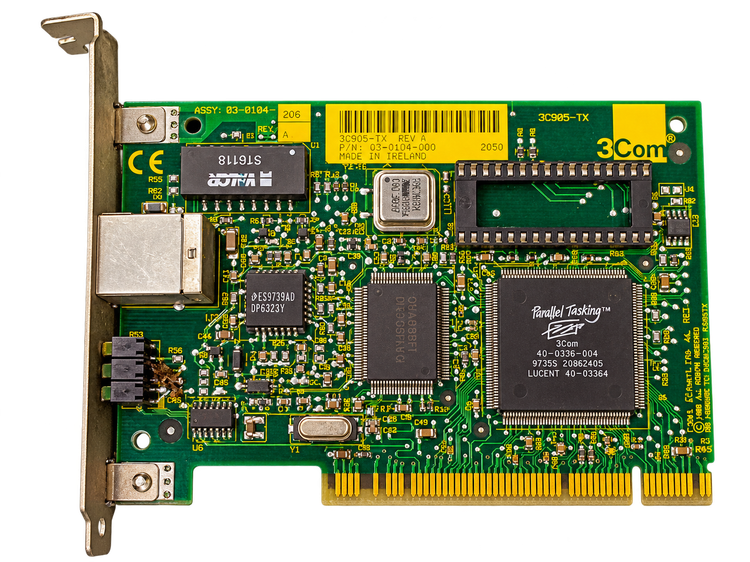 کارت شبکه 3Com EtherLink XL 3C905-TX PCI 10/100Mbps