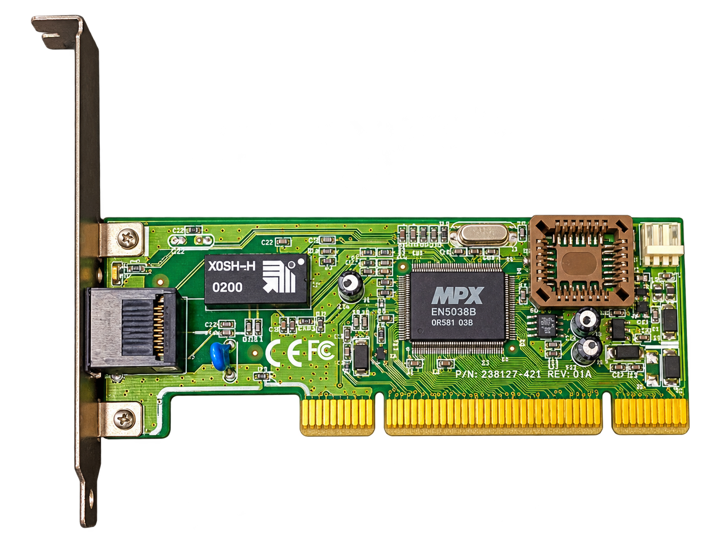 کارت شبکه PCI 10/100 مدل 243127-421 با چیپ MPX EN5038B