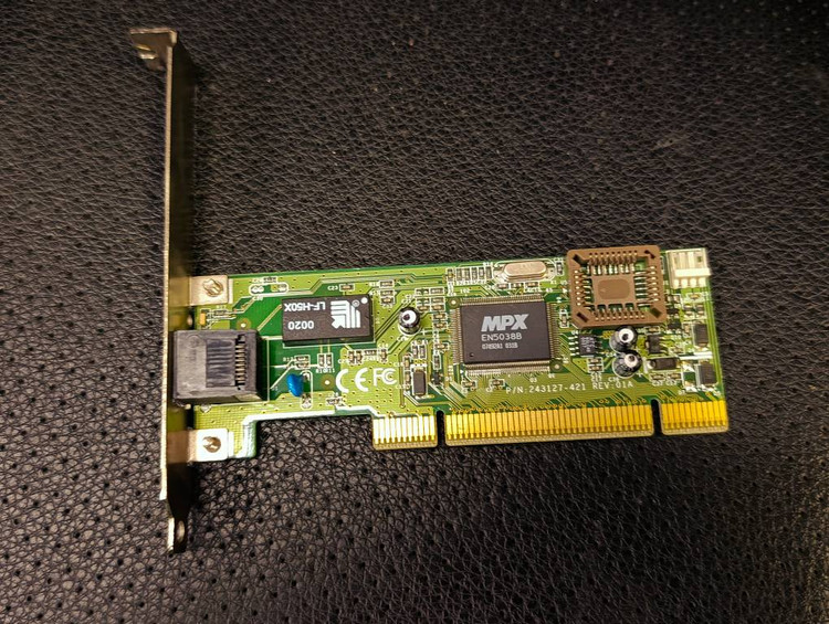 کارت شبکه PCI 10/100 مدل 243127-421 با چیپ MPX EN5038B