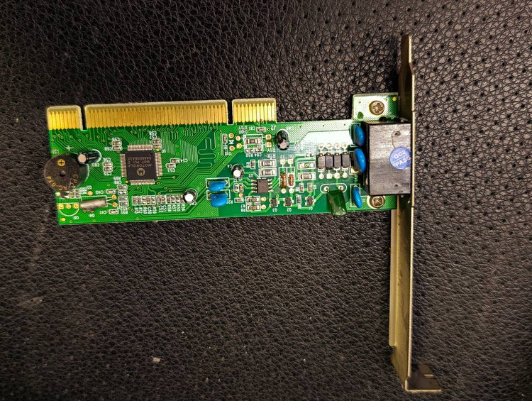 مودم داخلی PCI 56K با چیپست Motorola MOT PCI 3 سری SM56