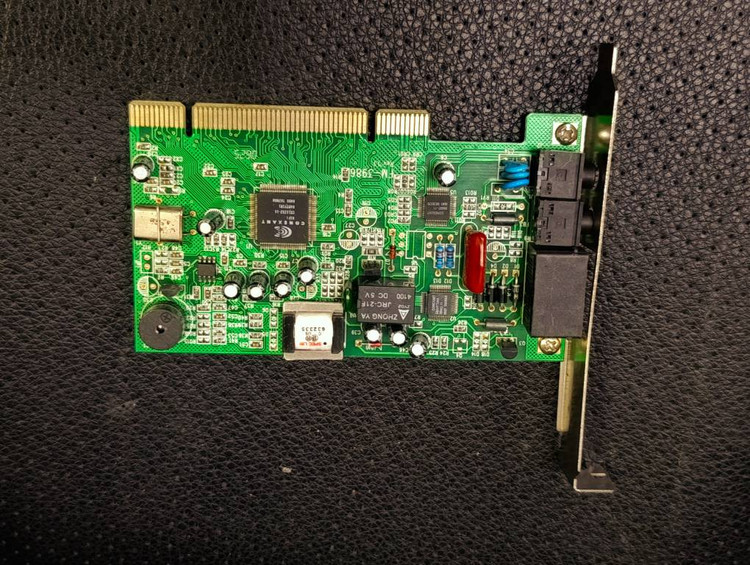مودم داخلی PCI 56K Conexant HSP56 مدل برد 9865-ML