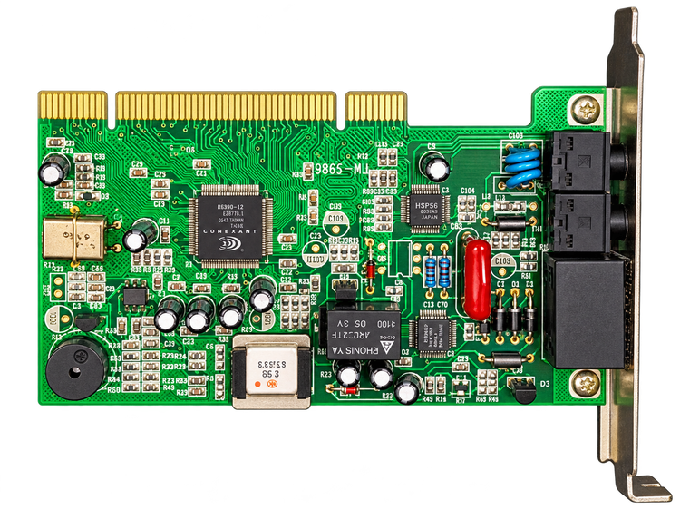 مودم داخلی PCI 56K Conexant HSP56 مدل برد 9865-ML
