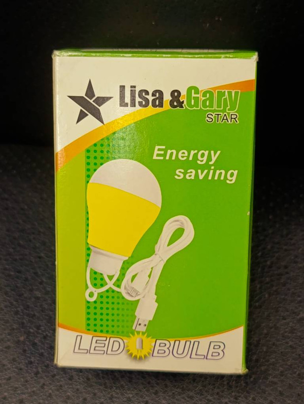 لامپ LED آویز USB پنج ولت Lisa & Gary Star