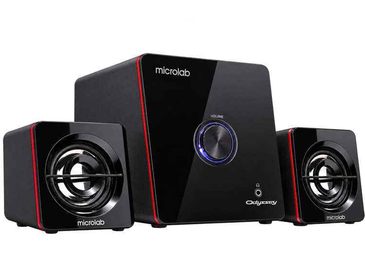 اسپیکر مخصوص کامپیوتر Microlab Odyssey سیستم 2.1 با سابووفر و آمپلیفایر داخلی