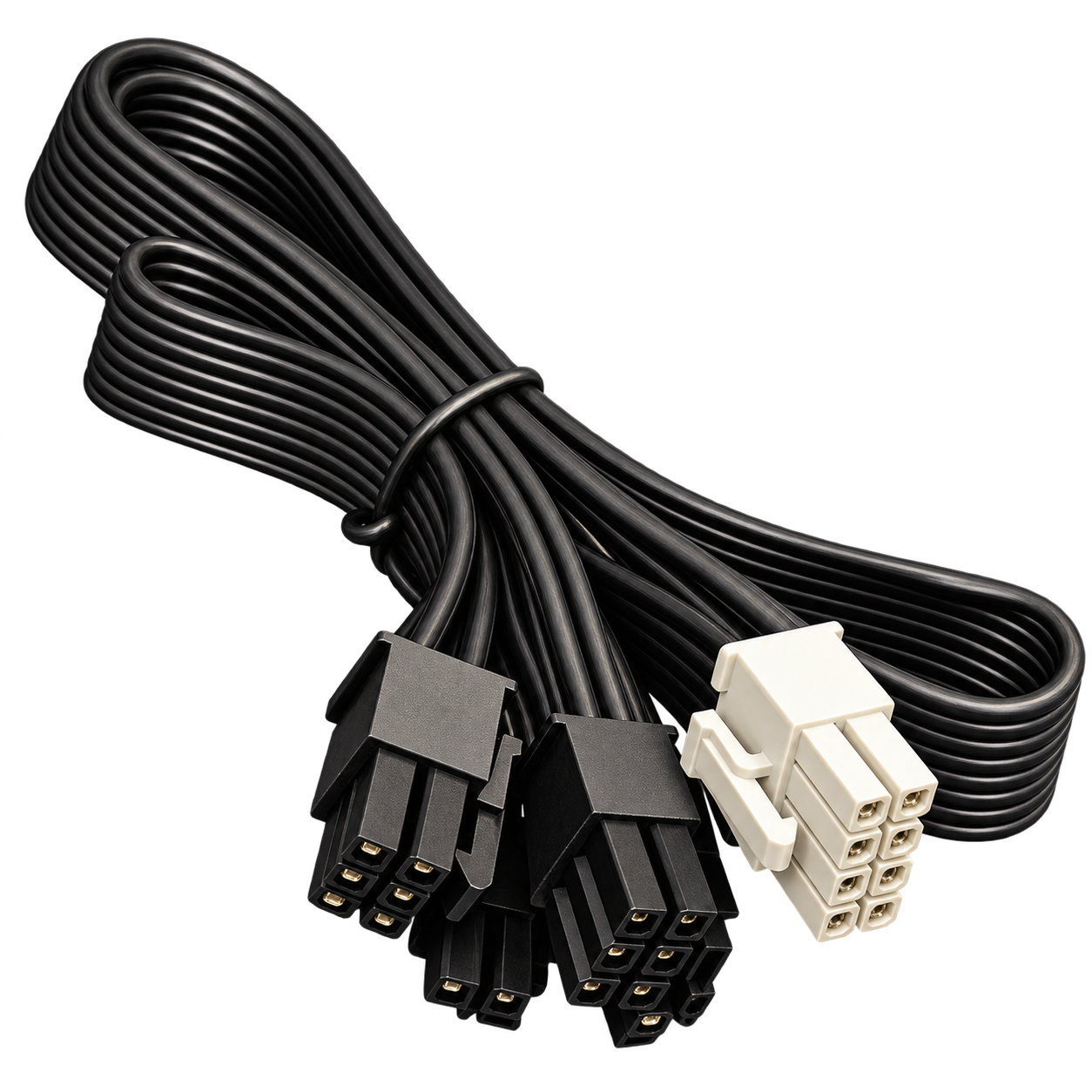 کابل خروجی برق پاور ماژولار GREEN به کارت گرافیک با دو خروجی PCIe 6+2 پین